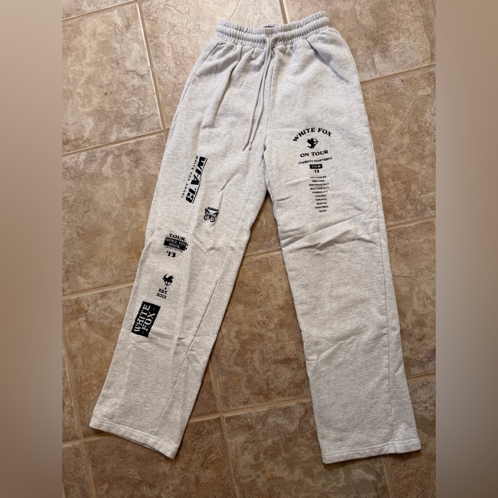 White Fox Sweats